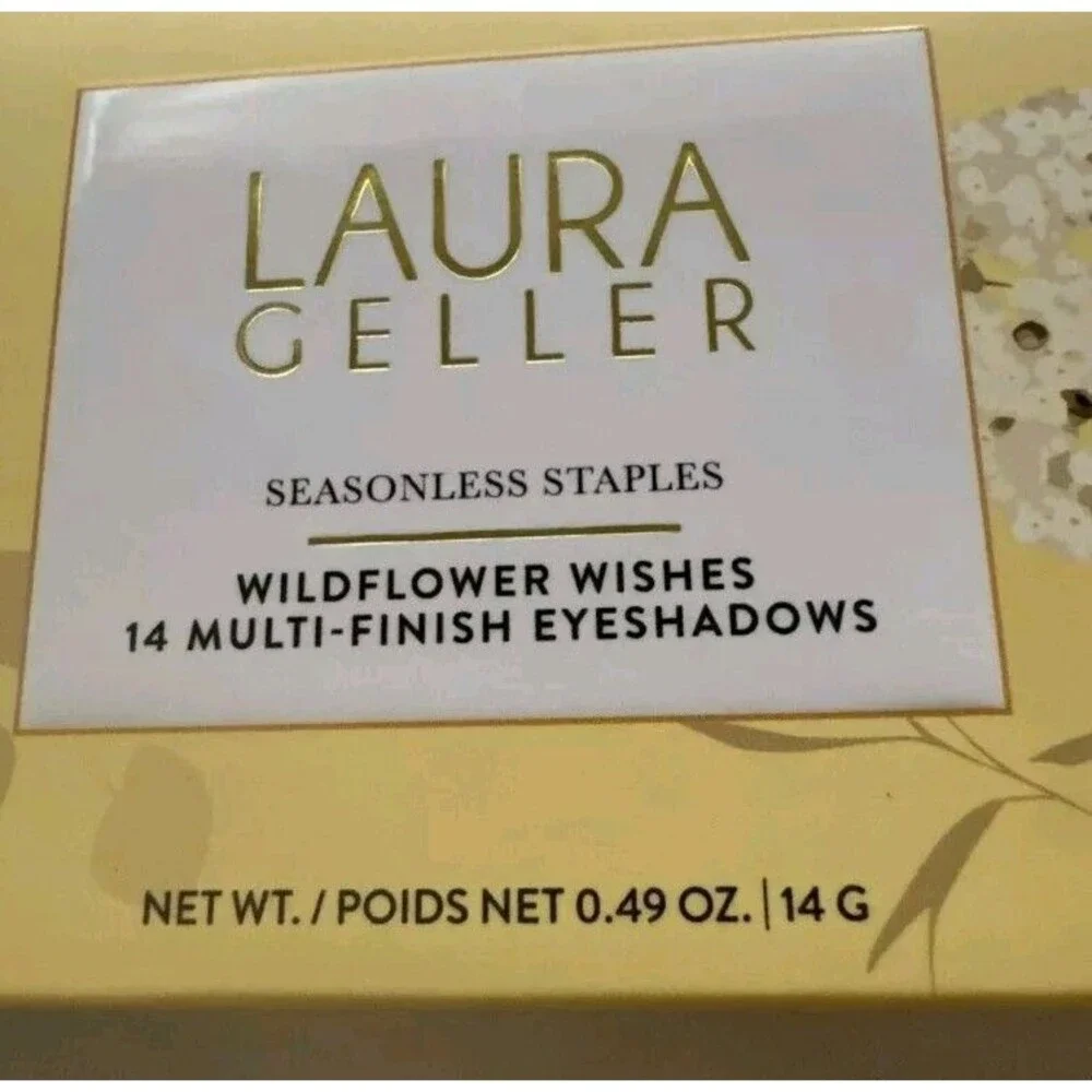 Laura Geller Seasonless Staples Wildflower Wishes Eyeshadow Palette 14 Shades